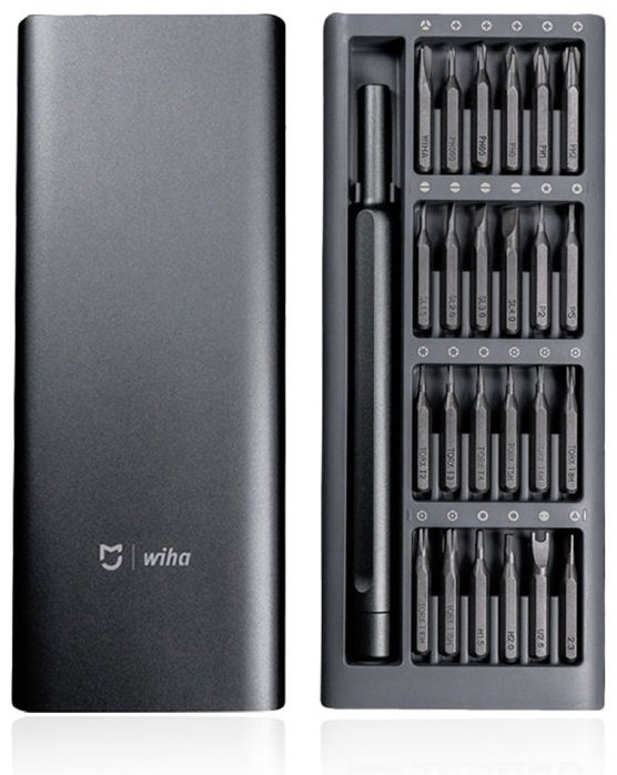 Xiaomi отвертка с насадками для точных работ MiJia Wiha JXLSD01XH набор из 25