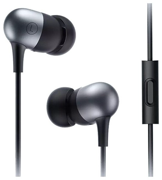 Наушники Xiaomi MI Capsule серый купить,NaN