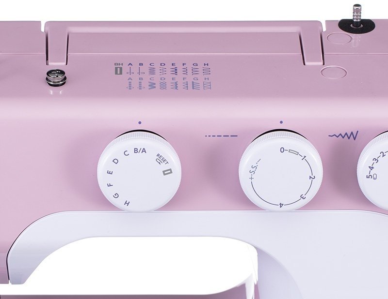 Швейная машина Janome J590 белый, розовый купить,0