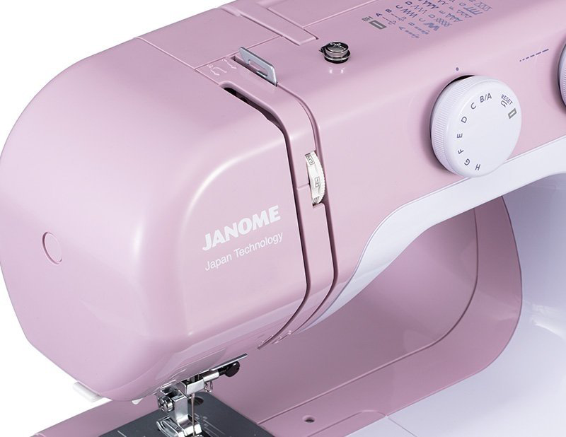Швейная машина Janome J590 белый, розовый купить,NaN