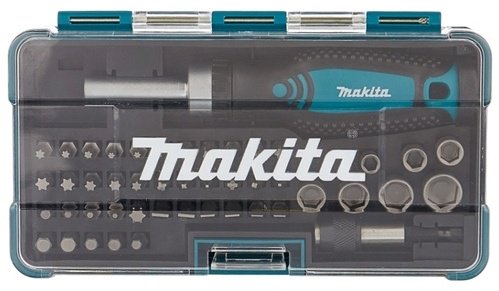 Makita отвертка с насадками реверсивная B-36170 набор из 47