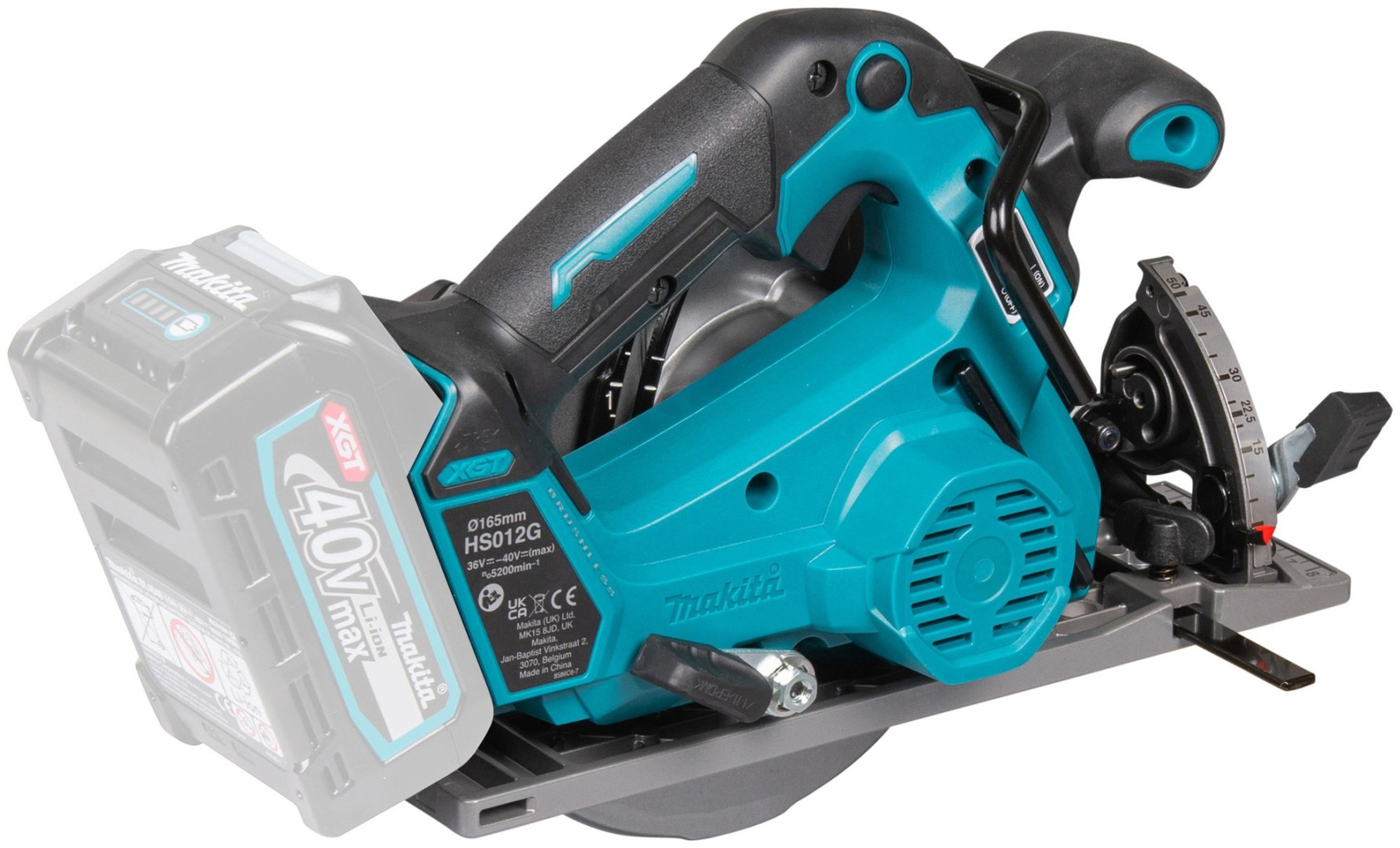 Дисковая пила Makita аккумуляторная HS012GZ купить,NaN