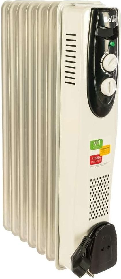 Масляный радиатор Ballu BOH/CL-07WRN белый
