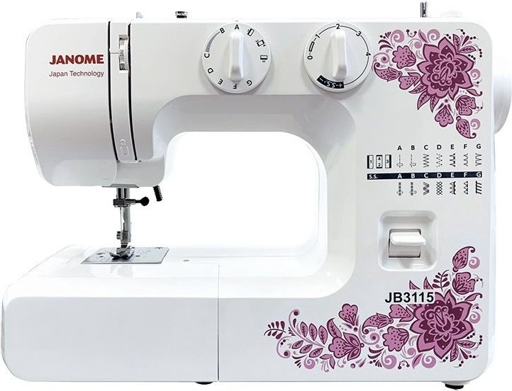 Швейная машина Janome JB 3115 белый купить,NaN