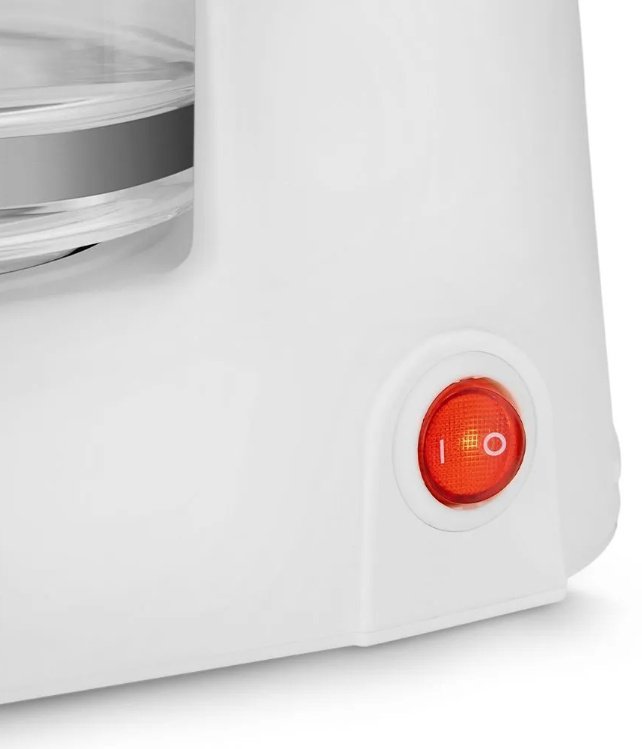 Кофеварка Kitfort KT-7631 белый, стальной, серый - ForteMarket Кофеварка Kitfort KT-7631 белый, стальной, серый купить,0