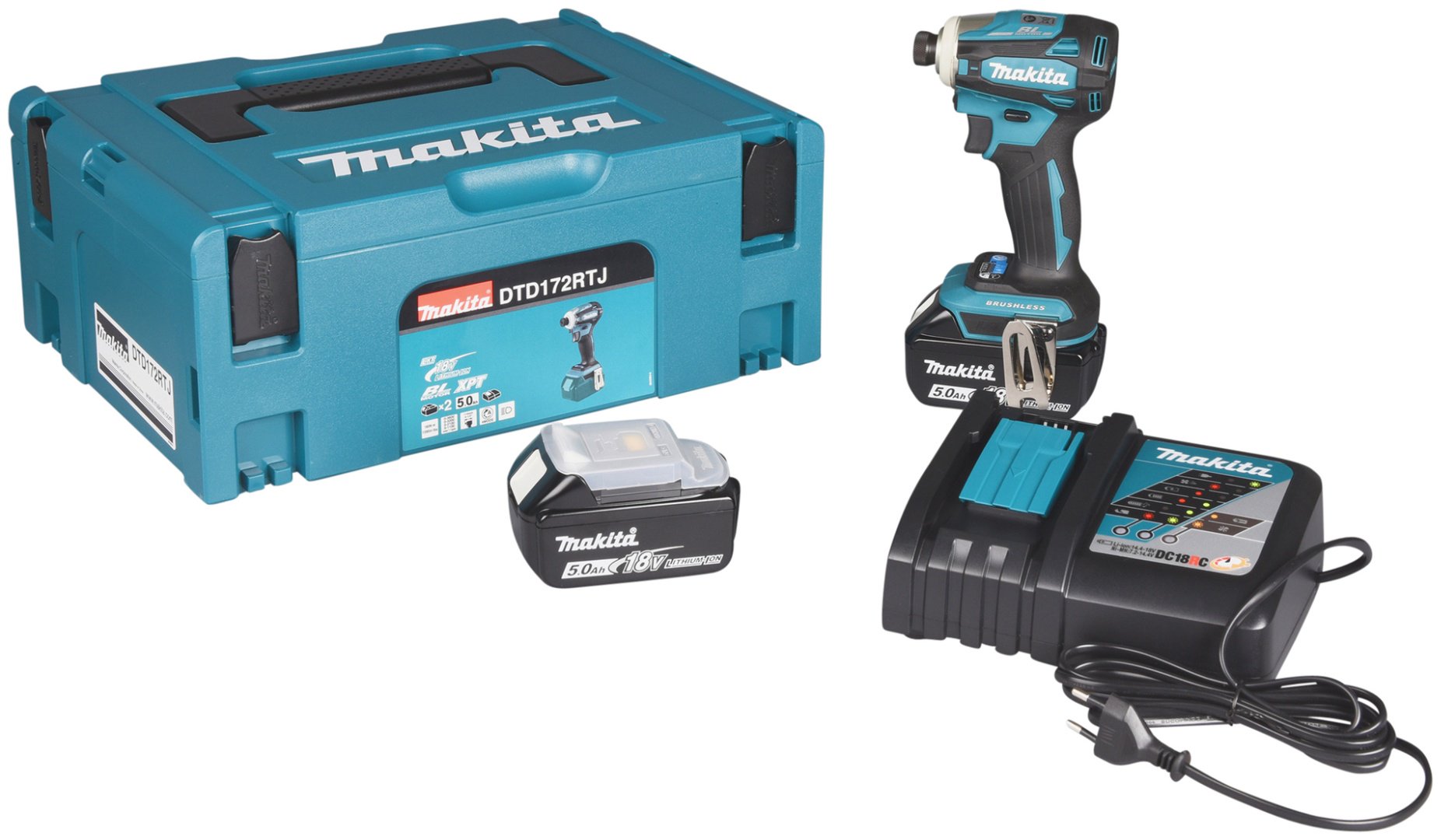 Makita шуруповерт DTD172RTJ купить,0