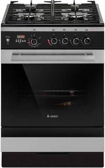 Кухонная плита GEFEST ПГ 6500-04 0169 черный