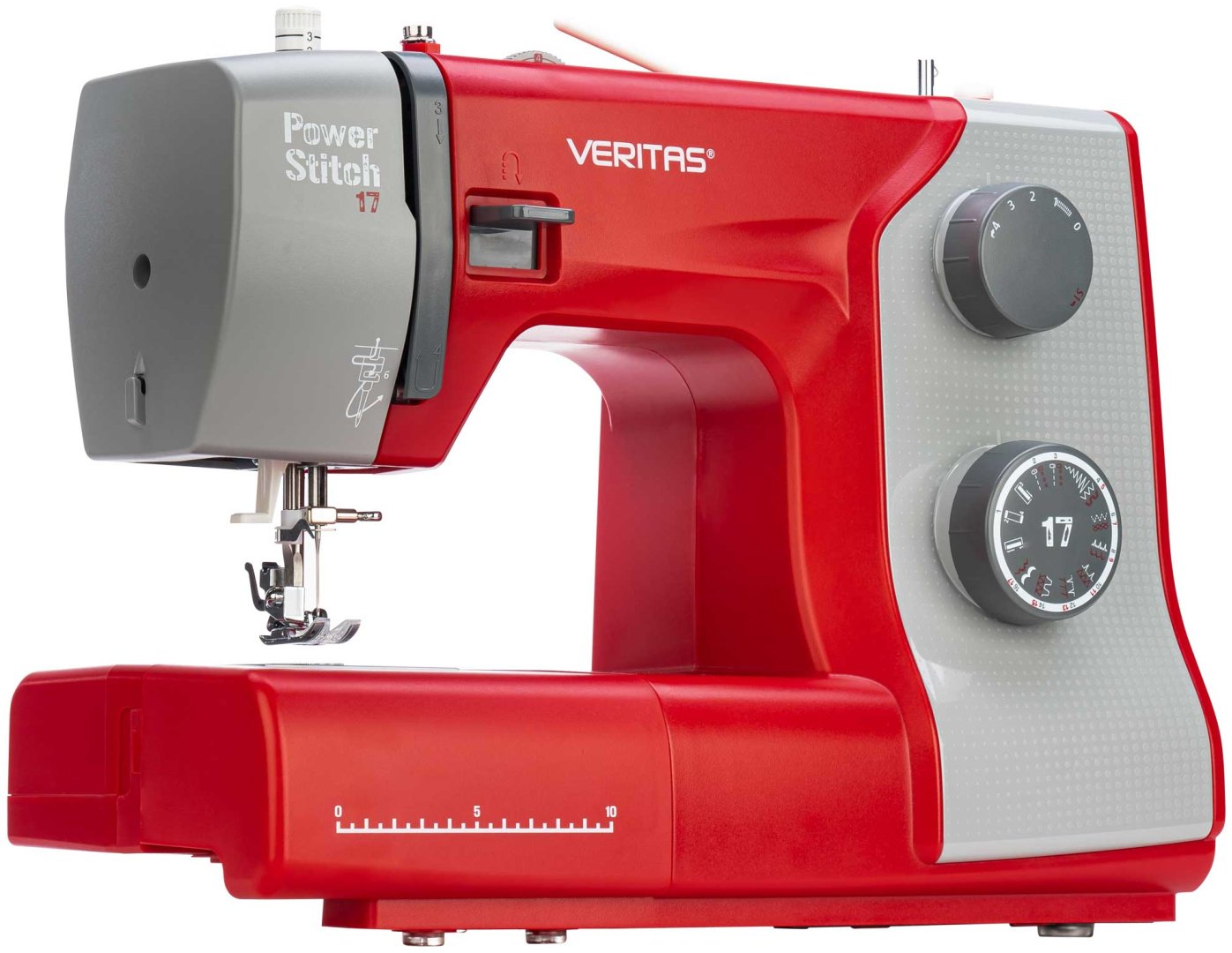 Швейная машина Veritas Power Stitch 17 серый, красный - ForteMarket Швейная машина Veritas Power Stitch 17 серый, красный купить,0