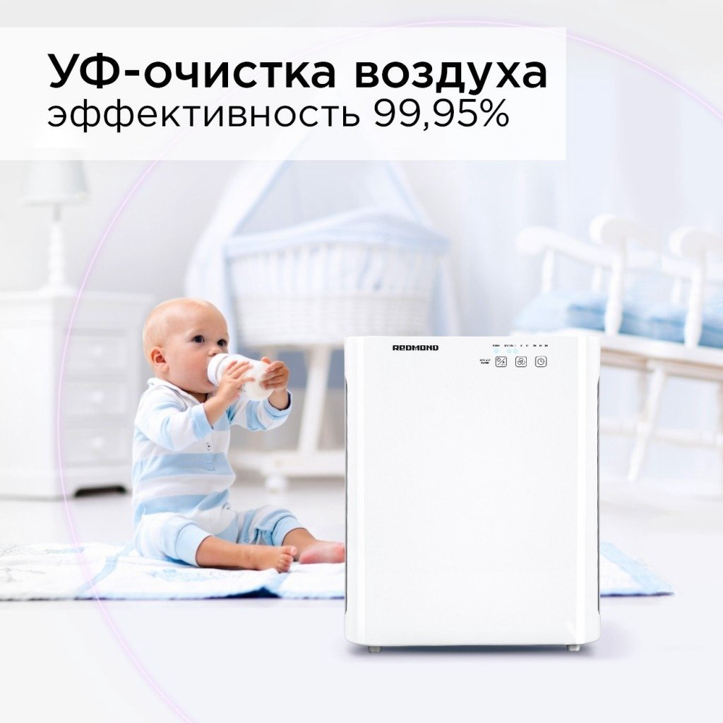 Очиститель воздуха REDMOND RAC-3708 белый купить,NaN