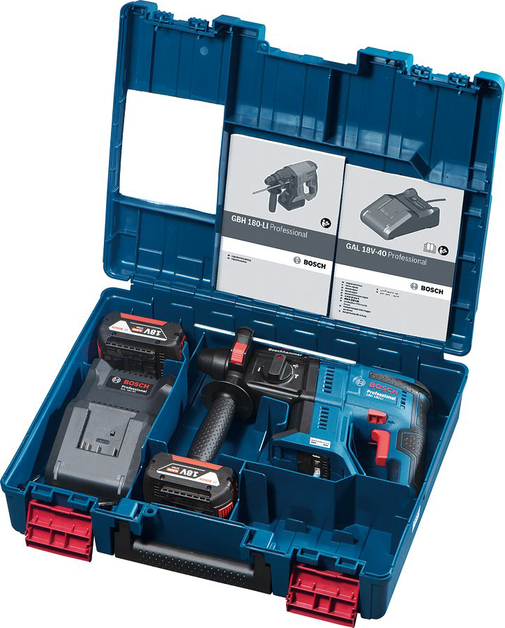 Перфоратор Bosch GBH 180-Li 0615990L2R 1.7 Дж, SDS-Plus купить,NaN
