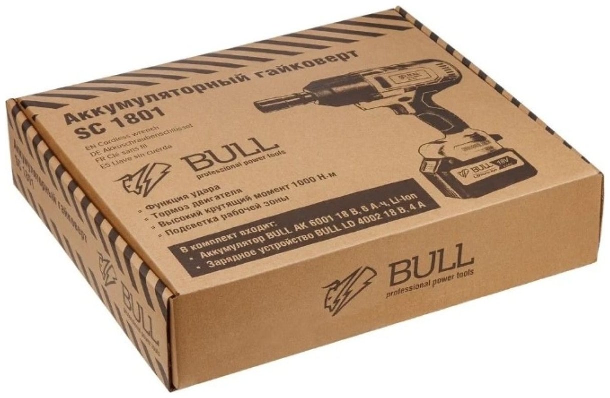 Bull гайковерт SC 1801 0329061 18 В купить,0