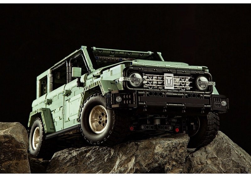 Конструктор ONEBOT Building Block Off-Road Vehicle-Tank, деталей 250 шт