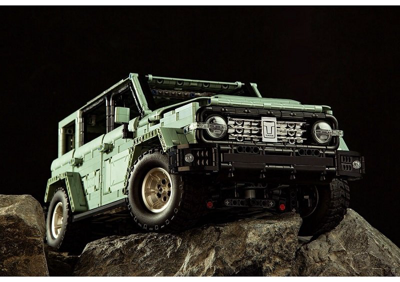 Конструктор ONEBOT Building Block Off-Road Vehicle-Tank, деталей 250 шт