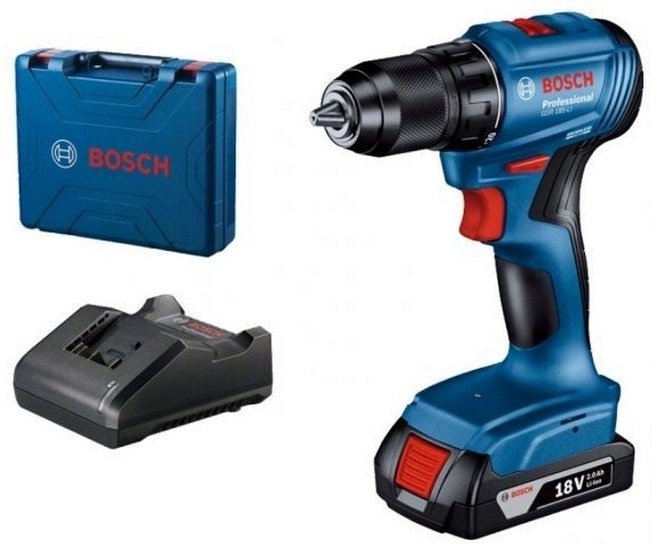 Аккумуляторная дрель-шуруповерт Bosch Professional GSR 185-LI, 06019k3001 - ForteMarket Аккумуляторная дрель-шуруповерт Bosch Professional GSR 185-LI, 06019k3001 купить,0