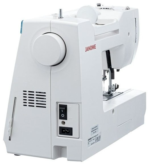 Швейная машина Janome HomeDecor 6180 белый, синий купить,NaN