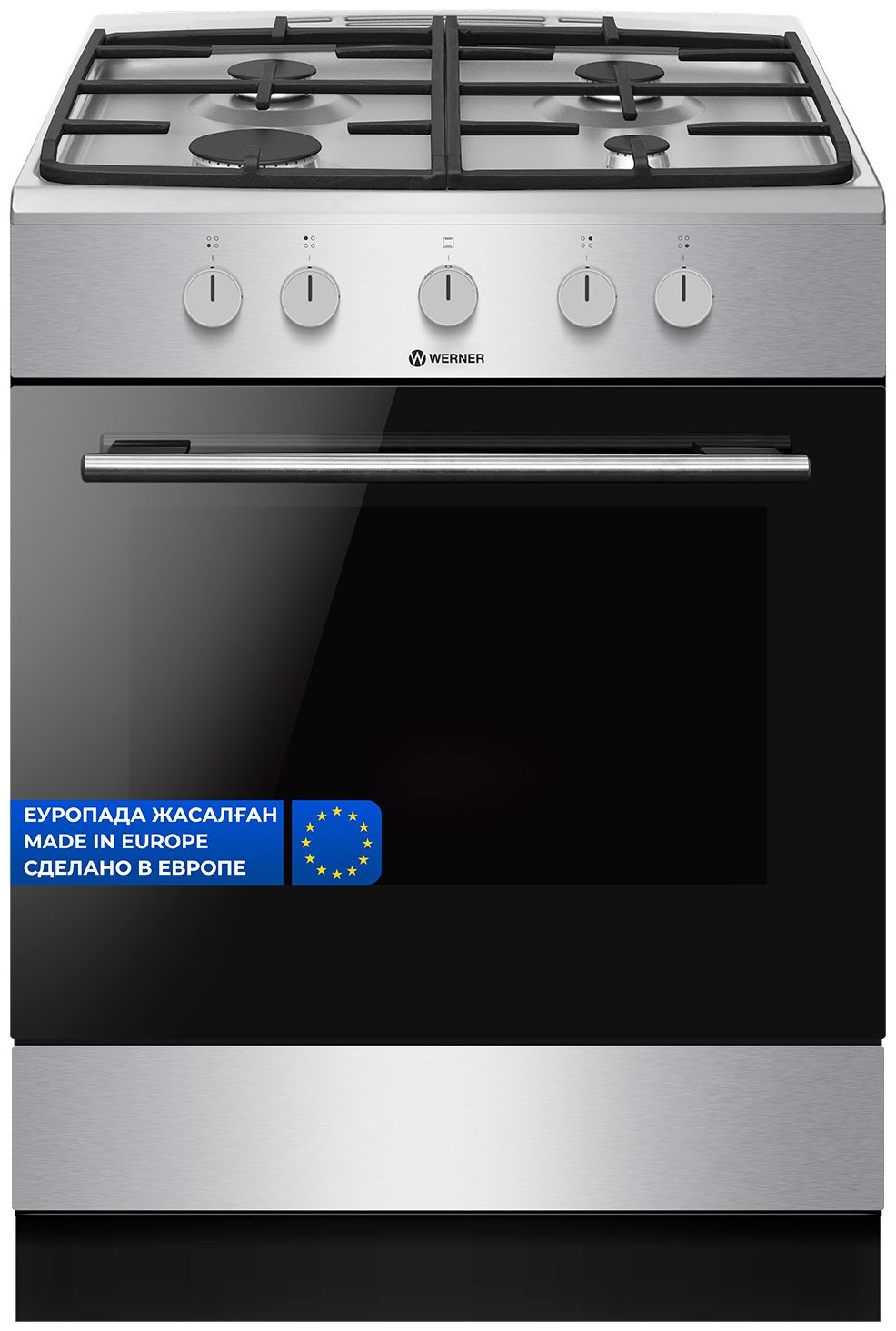 Кухонная плита Werner WCG 61008G серый