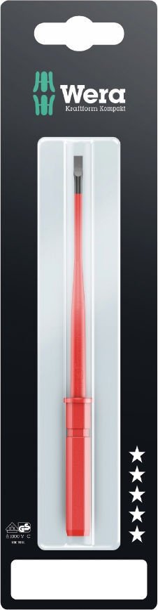 Wera отвертка 05004406001 1/4х154 мм