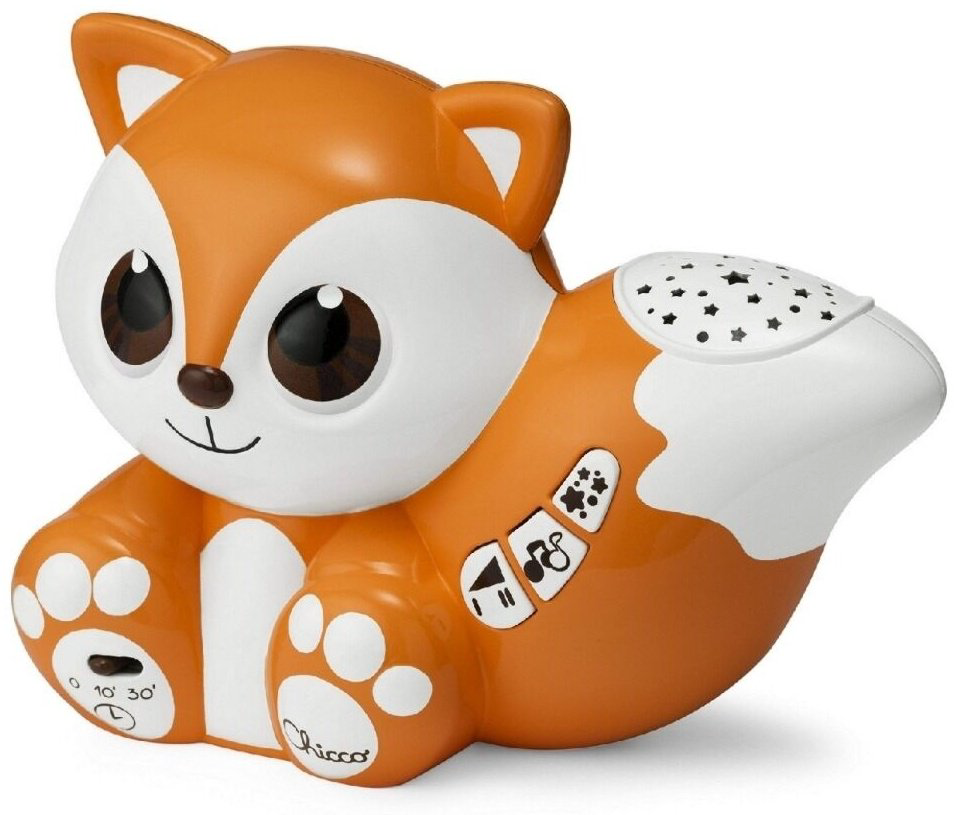 Chicco ночник-проектор Лисенок 1165787, пластик купить,NaN