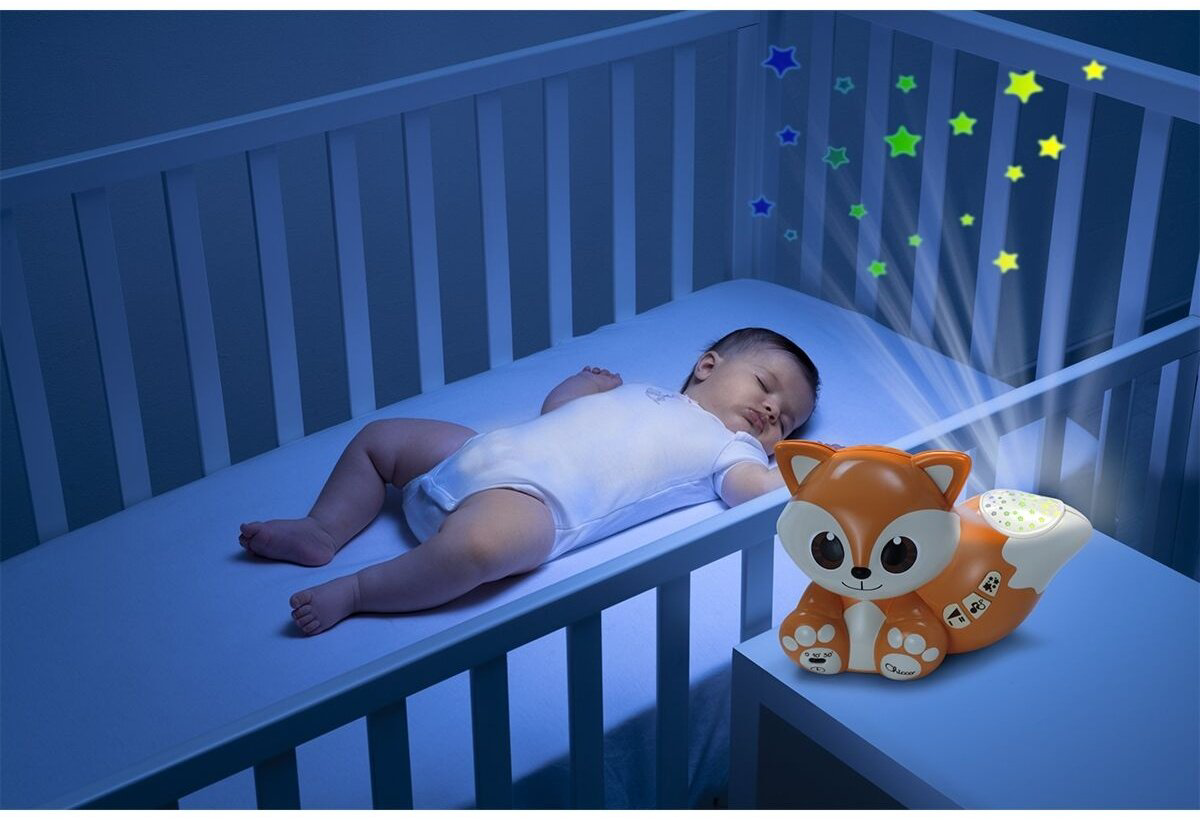 Chicco ночник-проектор Лисенок 1165787, пластик купить,NaN