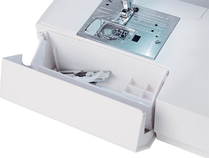 Швейная машина Janome HomeDecor 6180 белый, синий купить,NaN