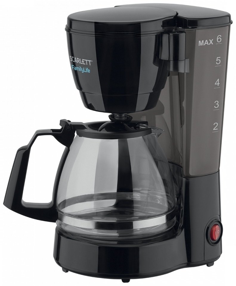 Кофеварка Scarlett SC-33018 черный