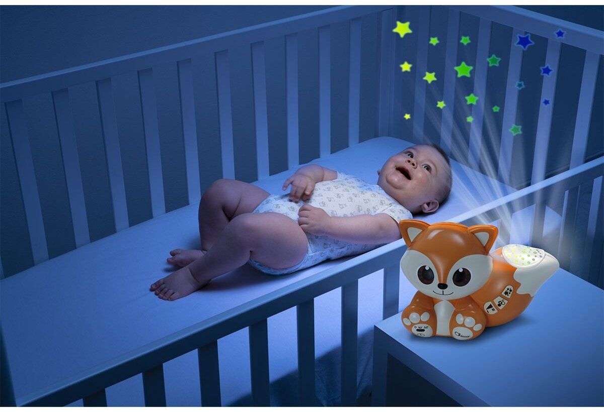 Chicco ночник-проектор Лисенок 1165787, пластик купить,NaN