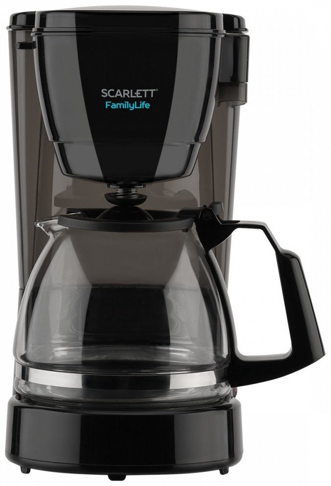 Кофеварка Scarlett SC-33018 черный купить,NaN