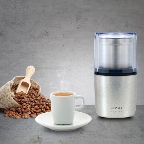 Кофемолка CASO Coffee Flavour серебристый купить,0