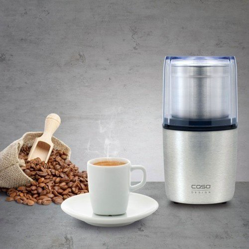 Кофемолка CASO Coffee Flavour серебристый купить,NaN
