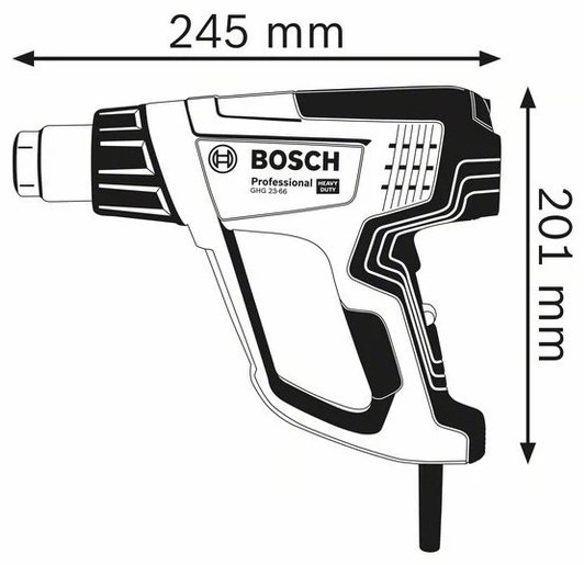 Фен строительный Bosch Professional GHG 23-66 купить,0