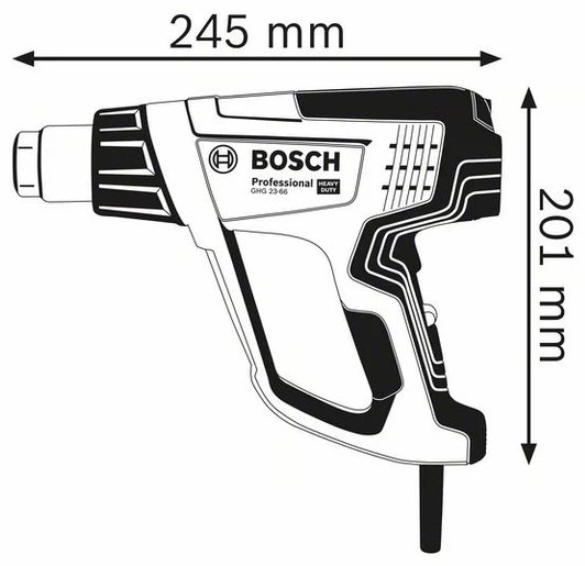 Фен строительный Bosch Professional GHG 23-66 купить,97720