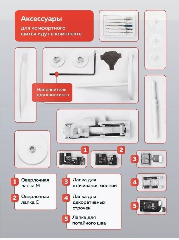 Швейная машина Janome HomeDecor 6180 белый, синий - ForteMarket Швейная машина Janome HomeDecor 6180 белый, синий купить,0