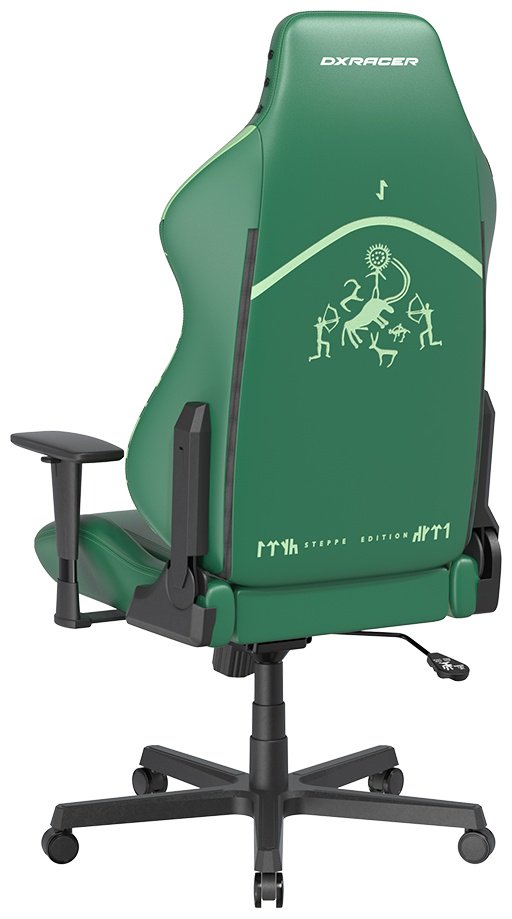 Игровое кресло DXRacer Hammer Steppe edition GC/LHE23LTALTD/QZQ.E, зеленый