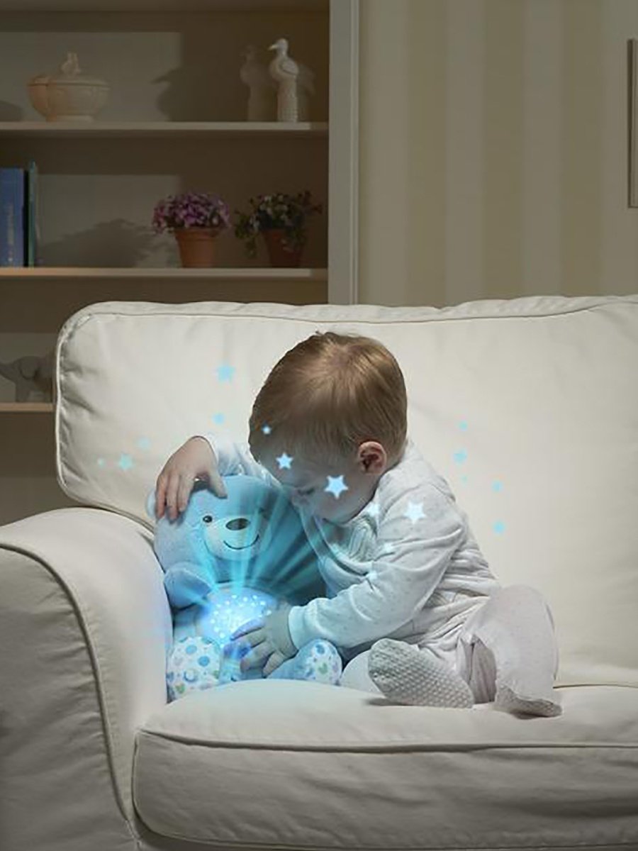 Chicco ночник Мишка, ткань, пластик купить,0