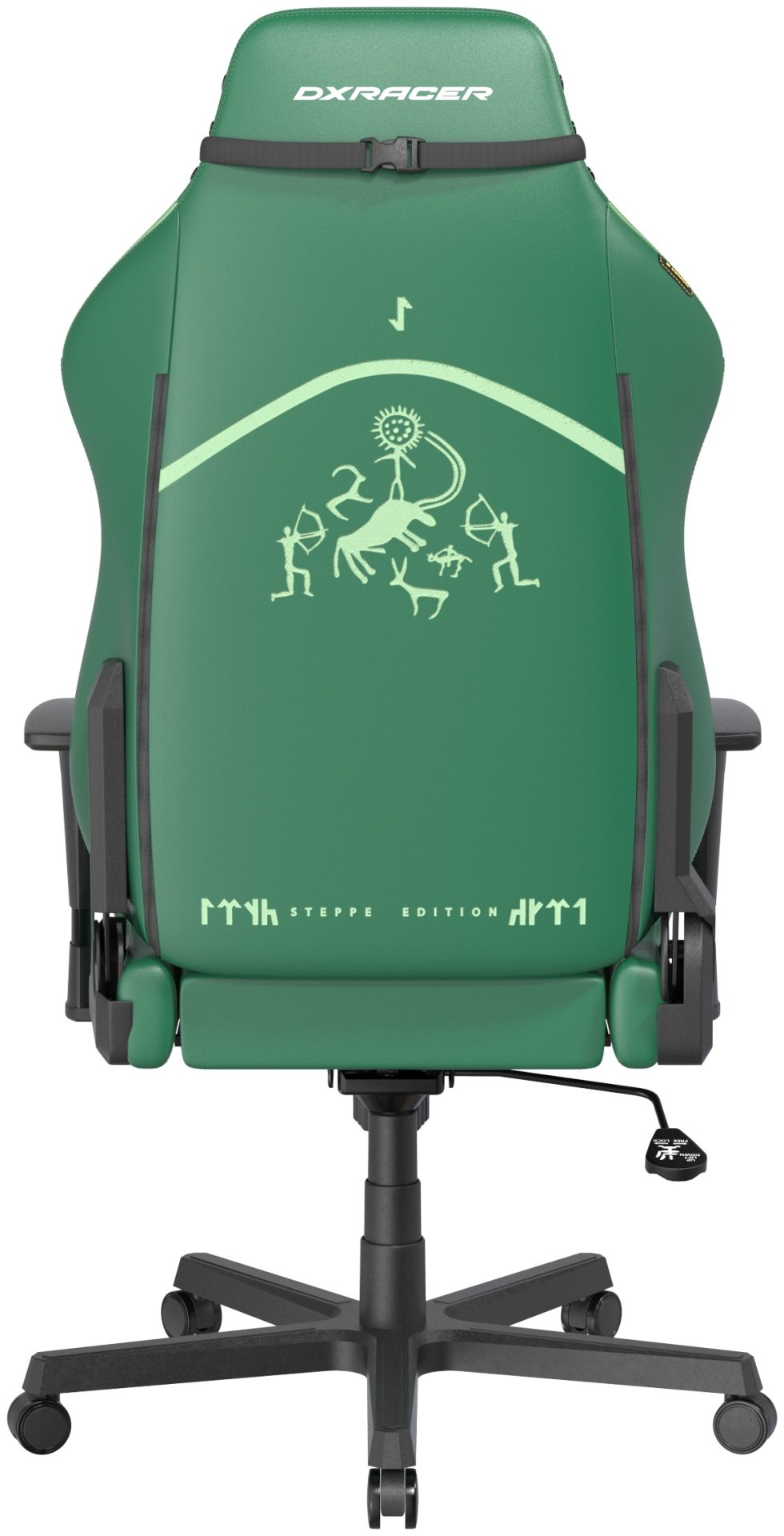 Игровое кресло DXRacer Hammer Steppe edition GC/LHE23LTALTD/QZQ.E, зеленый - ForteMarket Игровое кресло DXRacer Hammer Steppe edition GC/LHE23LTALTD/QZQ.E, зеленый купить,135087