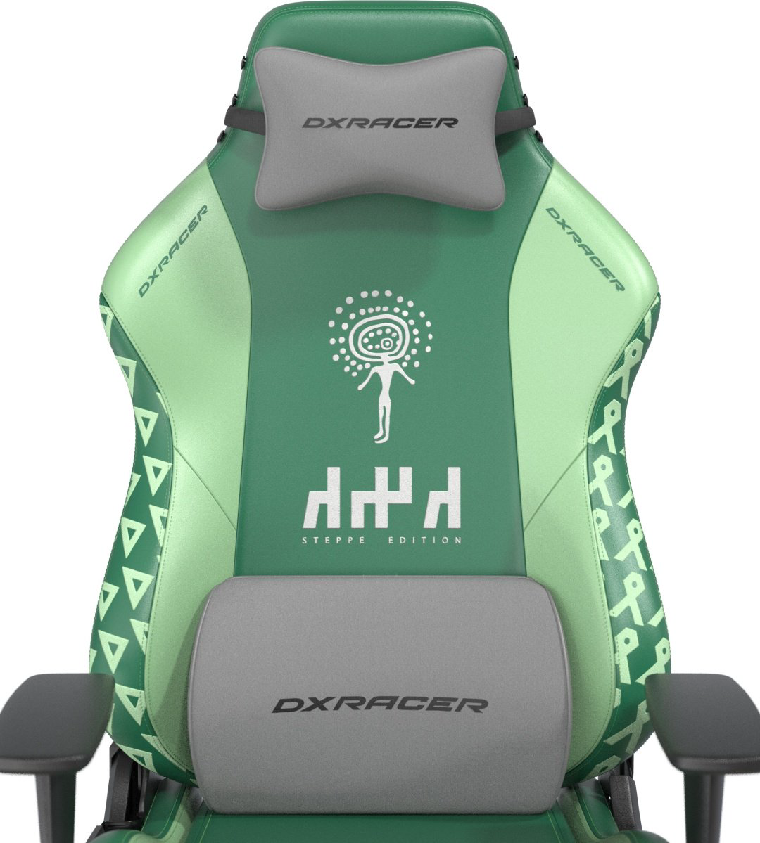 Игровое кресло DXRacer Hammer Steppe edition GC/LHE23LTALTD/QZQ.E, зеленый - ForteMarket Игровое кресло DXRacer Hammer Steppe edition GC/LHE23LTALTD/QZQ.E, зеленый купить,135087