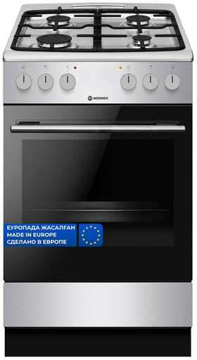 Кухонная плита Werner WCK 56005G серебристый