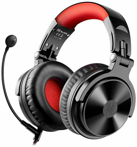 Наушники OneOdio Pro-M Y808 черно-красный