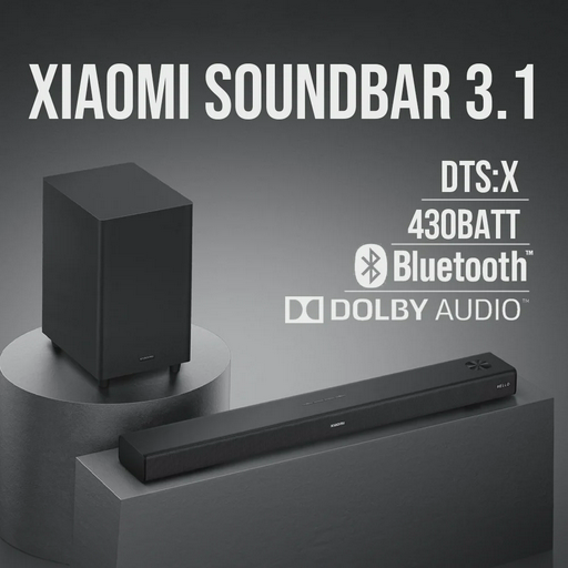 Саундбар Xiaomi TV Soundbar 3.1 S27M8-31 черный