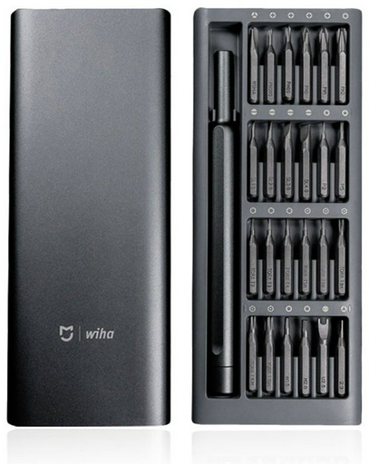 Xiaomi отвертка с насадками для точных работ MiJia Wiha JXLSD01XH набор из 25