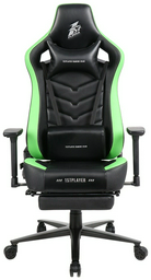 Игровое кресло 1STPLAYER DK1 PRO-FR-BKGE, черный, зеленый