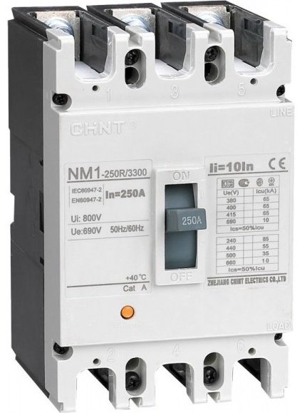 CHINT автоматический выключатель NM1-250S/3Р