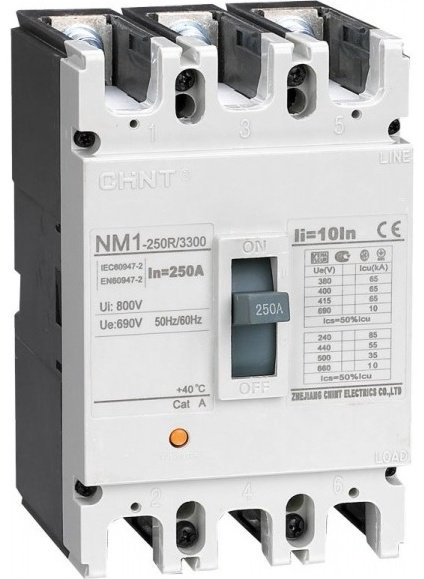 CHINT автоматический выключатель NM1-250S/3Р
