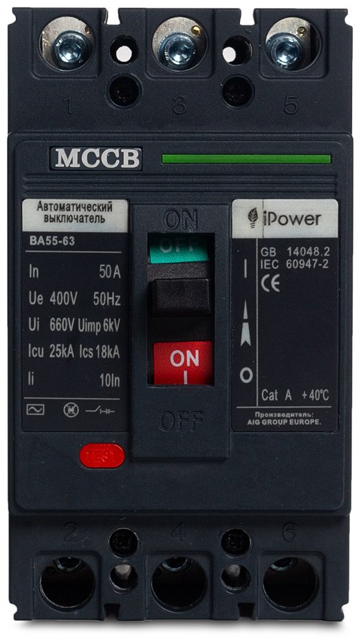 iPower ВА55-63 3P 50A купить,NaN