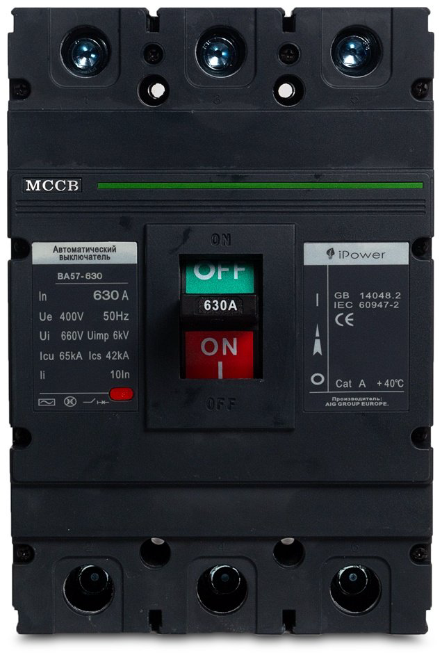 IPower автоматический выключатель 3P 630 A, 65 кА, 660 В купить,NaN