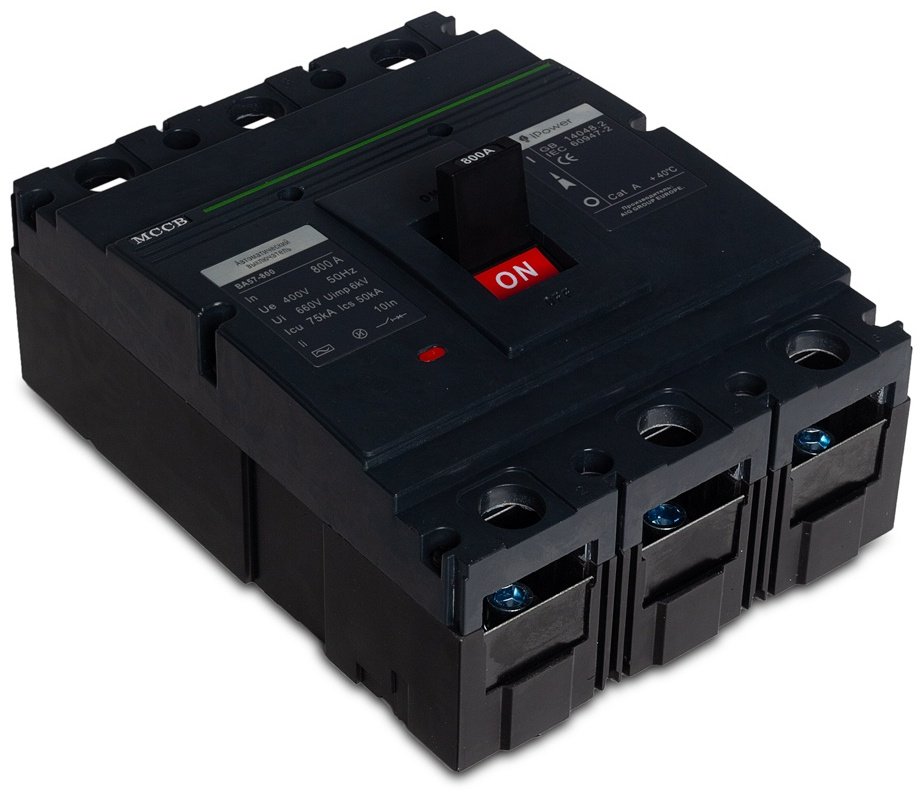 IPower автоматический выключатель 3P 800 A, 75 кА, 400 В