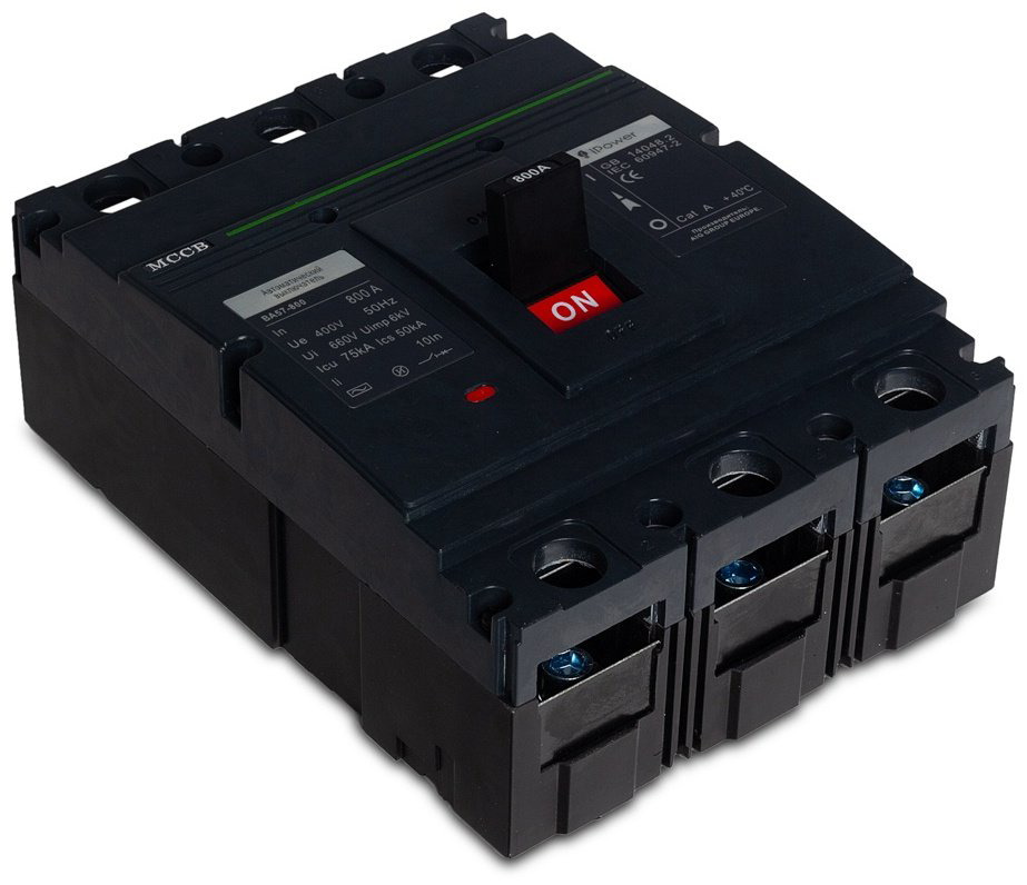 IPower автоматический выключатель 3P 800 A, 75 кА, 400 В