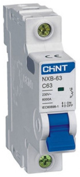 CHINT автоматический выключатель NXB-63 1P 4A 814011