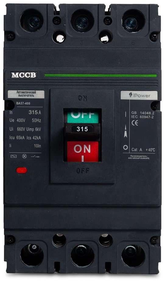 IPower автоматический выключатель 3P 315 A, 65 кА, 220/380 В купить,NaN
