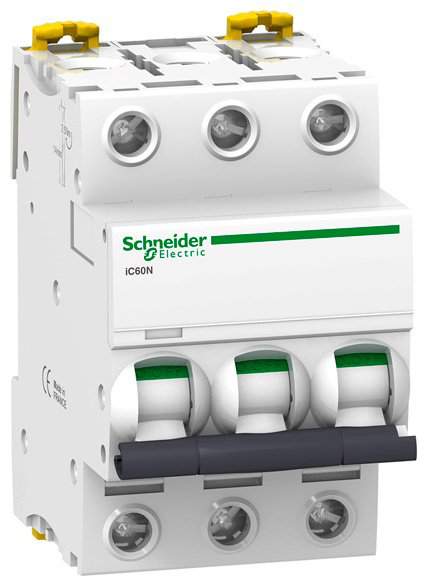 Schneider Electric автоматический выключатель 3P 50 A, 6 кА, 220 В